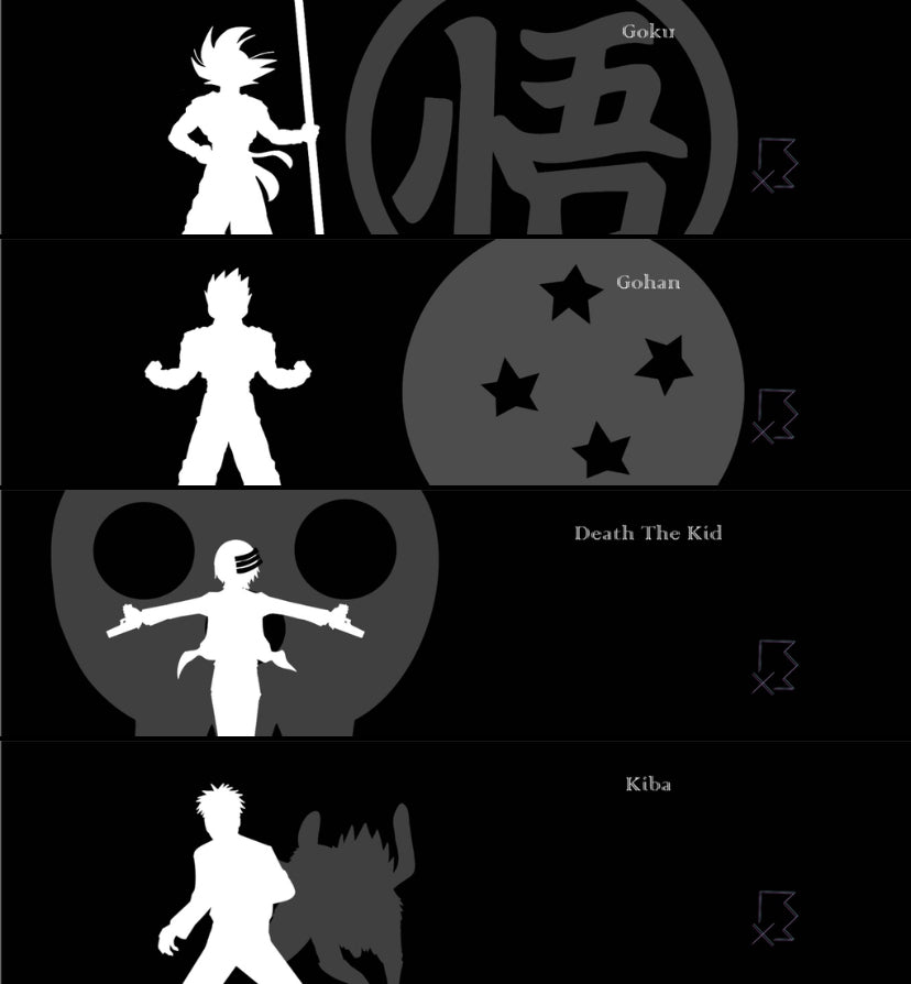 Silhouettes Set 2